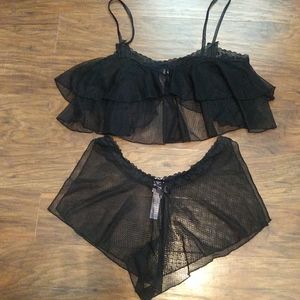 Savage x fenty cami and shorts set size L